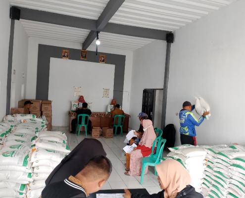 Distribusi Bantuan Pangan