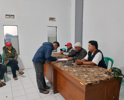 Penandatanganan Surat Pernyataan