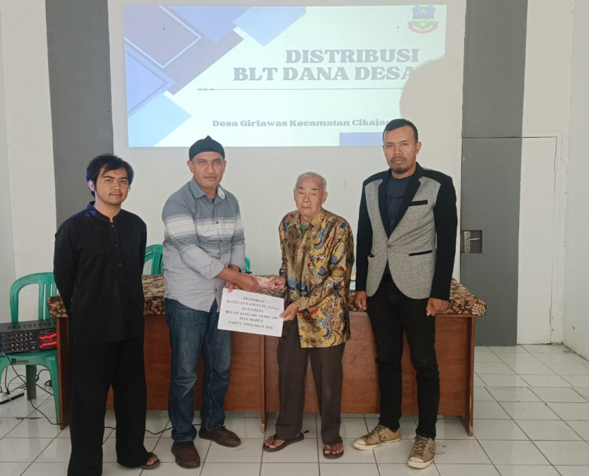 Distribusi BLT Tahap I